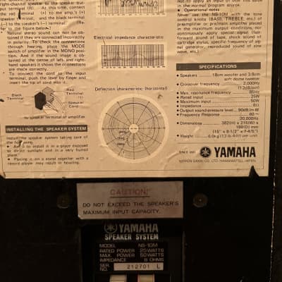 Yamaha NS-10M Studio Monitors image 9