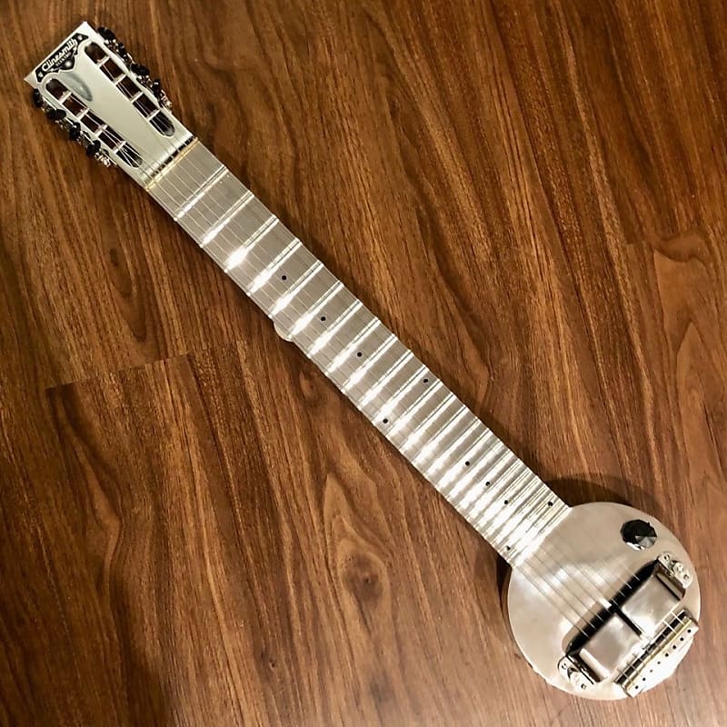 Clinesmith Frying Pan Steel Guitar Cast Aluminum Long Scale Reverb