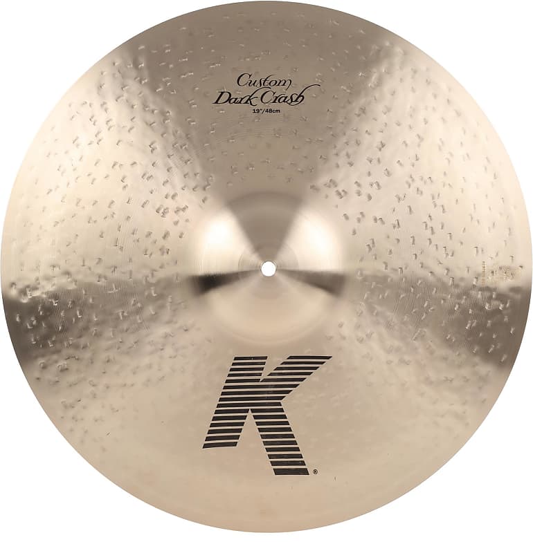 Zildjian 19 inch K Custom Dark Crash Cymbal (3-pack) Bundle image 1