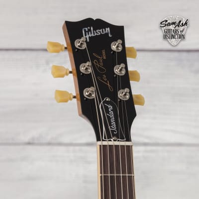 Gibson Les Paul Standard 50s Figured Top Electric Guitar Translucent Fuschia image 5