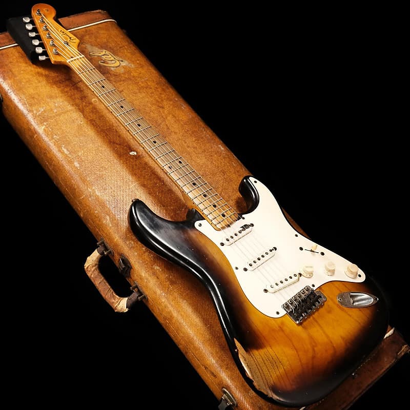 Fender USA Vintage 1955 Stratocaster SunBurst - Free