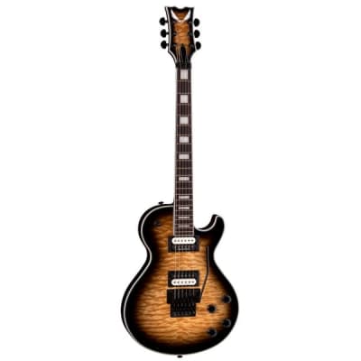 Dean Thoroughbred Select Floyd Quilted Maple, Natural Black Burst, Demo Video! image 2