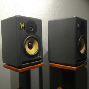 KRK V8 Series 2 Powered Studio Monitor Pair Gray Finish