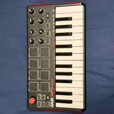 Akai MPK Mini MKII 25-Key MIDI Controller 2014 - Present - Black
