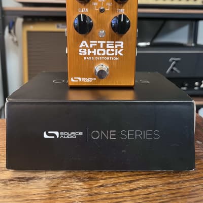 Reverb.com listing, price, conditions, and images for source-audio-aftershock-bass-distortion