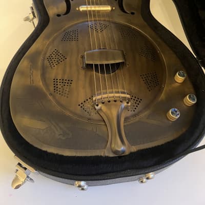 Dean  RESCEHB Steel Guitar, Brass Plated Finish for sale