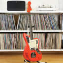 1962 Fender Jaguar Vintage Electric Guitar - Custom Color Fiesta Red - Matching Headstock - Project!