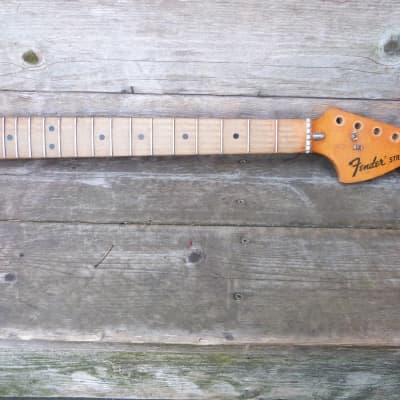 Fender stratocaster strat neck bullet neck #2 1972 image 1