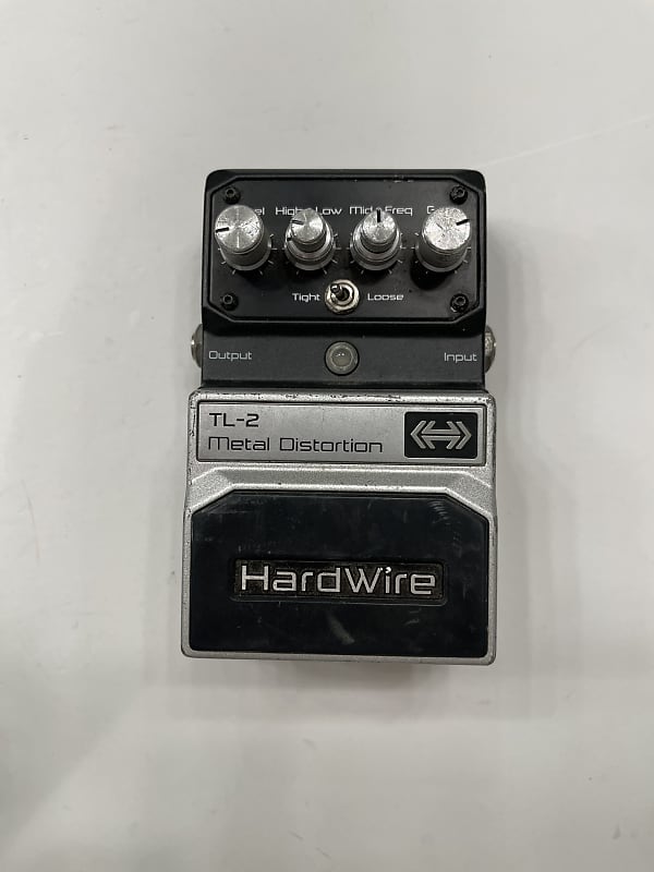 Digitech TL-2 Hardwire Metal Distortion High Gain Guitar Effect