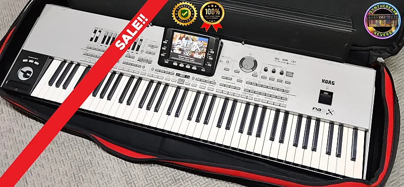 Korg PA3X Musikant 128MB with KORG PAAS Speaker System, 250GB HD