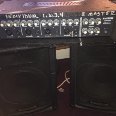 Kustom KPM 4080 PA system + speaker image 7
