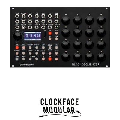 鍵盤楽器 erica synths BLACK SEQUENCER Erica Synths Black Sequencer