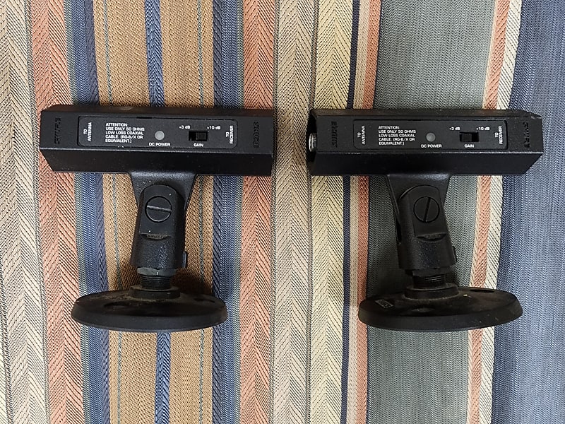 Shure UA830A Active Remote Antenna (Set Of 2) Reverb
