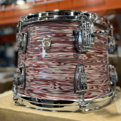 Ludwig Classic Maple Drum Set Vintage Pink Oyster 13 / 16 / 22  / Authorized Dealer! image 2