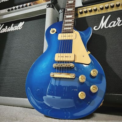 Gibson Les Paul Studio GEM Sapphire Limited Edition P90 | Reverb