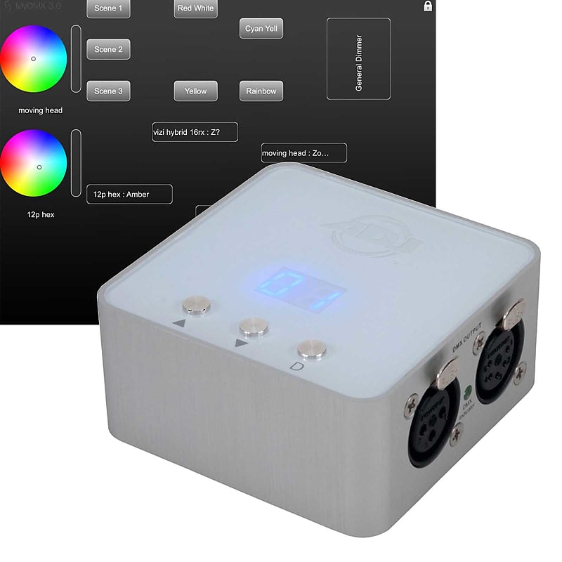 ADJ MyDmx 3.0 DMX Lighting Software and USB-DMX Interface image 1