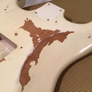 Relic USA Fender Licensed Warmoth Vintage White Nitro 57 62