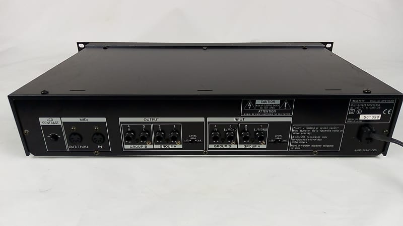 Sony DPS-V55M Multi FX processor with 2 independed FX