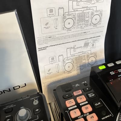 Denon DJ SC3900 Pair Of Digital Turntable Controller Media Denon DJ SC3900 Pair Of Digital Turntable Controller Media