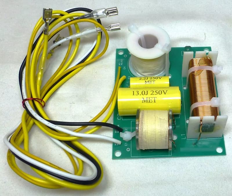 LASE 2-Way Passive Mid/Hi Crossover For QSC KW153 Speaker Box  			
