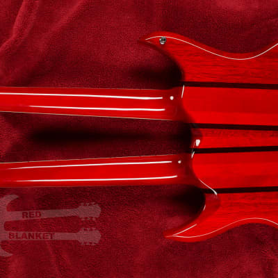 B.C. Rich Rich Bich Legacy Doubleneck Trans Red | Reverb