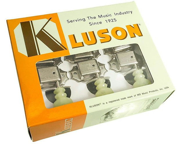 Kluson SD90SLN 3x3 Guitar Tuning Machines image 1