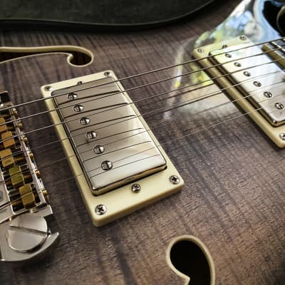 PRS SE Hollowbody II - Charcoal Burst - MINT condition + CASE | Reverb