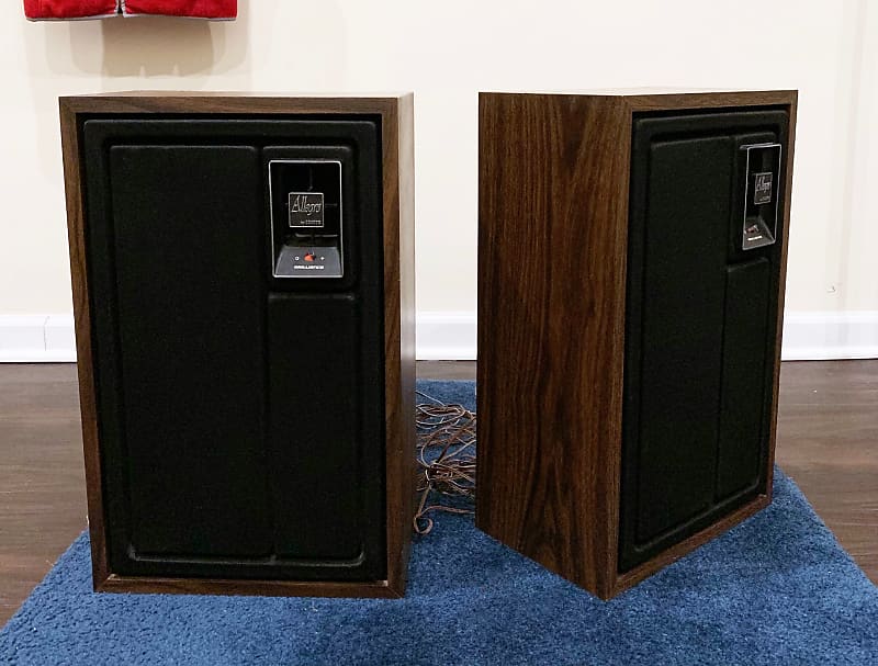 Allegro Zenith 2000 Stereo Speakers Deep Tan / Black (Pair) | Reverb