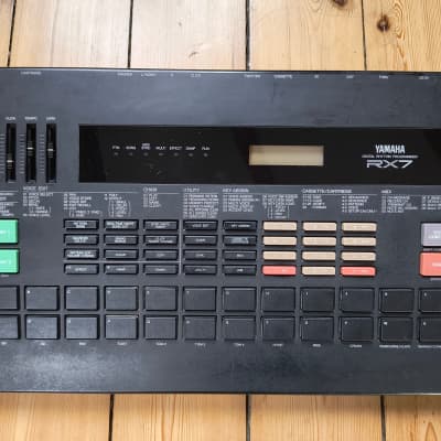 Yamaha RX7 Digital Rhythm Programmer 1987 - Black