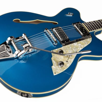 Electric Guitar DUESENBERG FULLERTON ELITE - Catalina Blue + Custom Line Case image 2