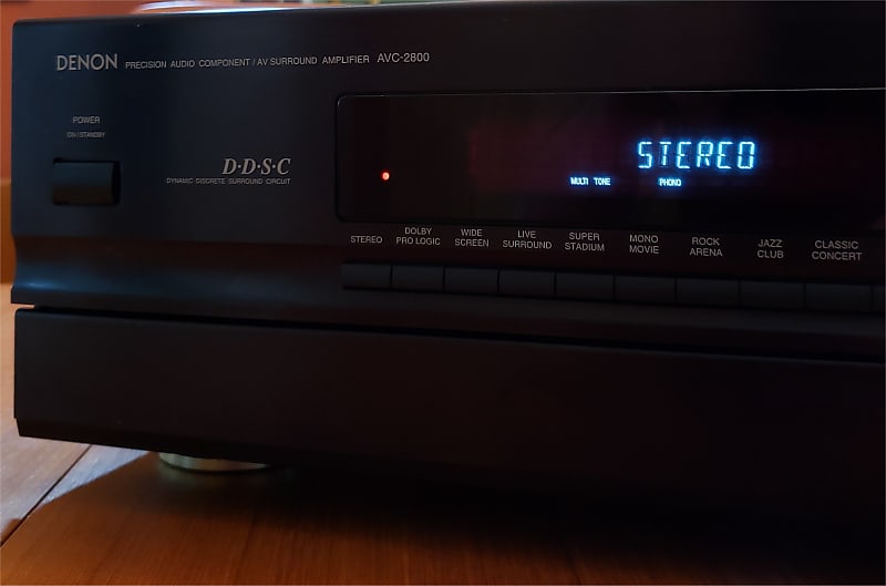 Denon AVC-2800 Integrated Amplifier 85 Watts Per Channel