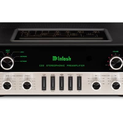 McINTOSH C22 MkV - 2 Channel Vacuum Tube Preamplifier - NEW! image 9