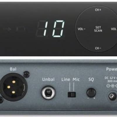 Sennheiser Pro Audio Wireless Microphones and Transmitters, Single (EM-XSW 1-A), Black image 2