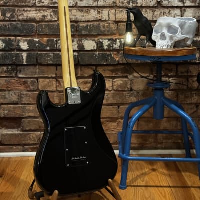 Fender American Stratocaster Limited Edition Quilted Maple Top Pale Moon Ebony 2019 - Transparent Black Burst image 6