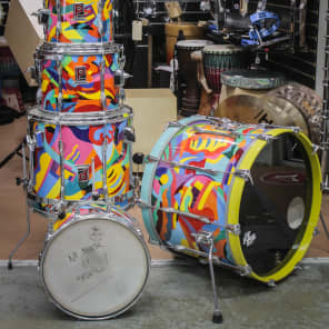 Custom drum painting sale