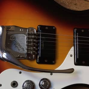 Mosrite Ventures II 1966 Sunburst All-original w/Case image 7