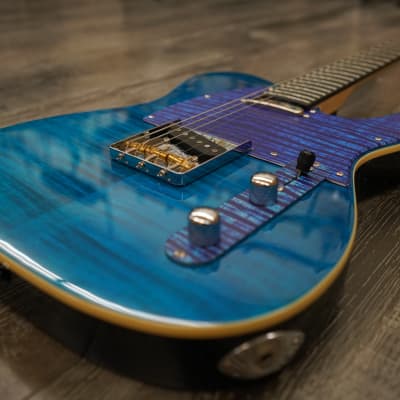 AIO TC3 Electric Guitar - Blue image 7