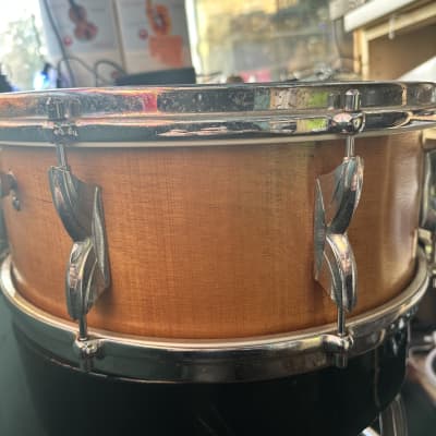 Premier 1962 Royal Ace 5.5”-14” Birch Snare Drum with Modern-Vintage Aquarian heads, WITH CASE image 2