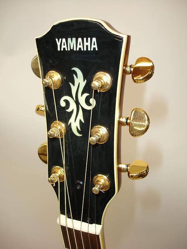 Yamaha APX-7 Acoustic Electric Guitar, Black w/ Case | Reverb