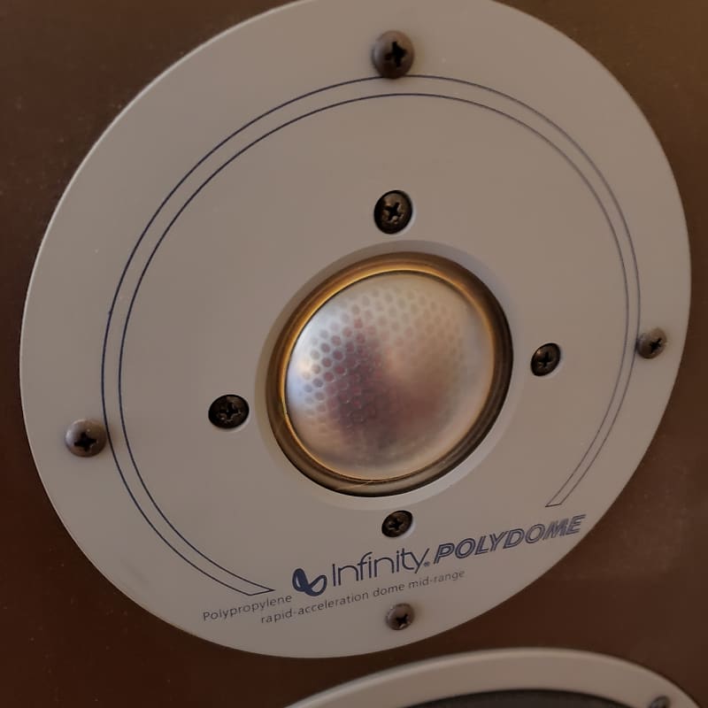Infinity RS5B Speakers Walnut 1984 Mint w Original Boxes Reverb