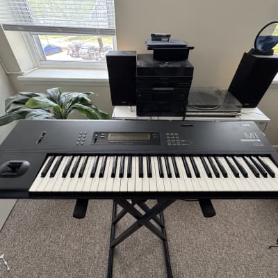 Korg M1 61-Key Synth Music Workstation 1990s - Black