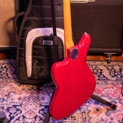 Vintage Pre-CBS Fender Jazzmaster 1964 - Candy Apple Red State-of-the-Art Upgraded Hardware image 8