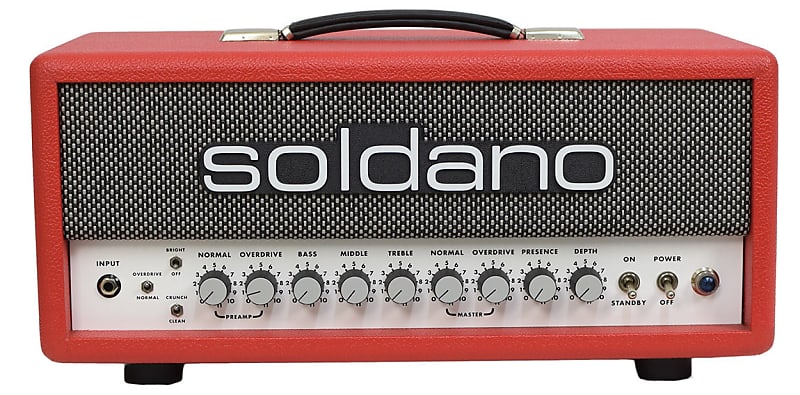 Soldano SLO-30 Classic Head Red image 1