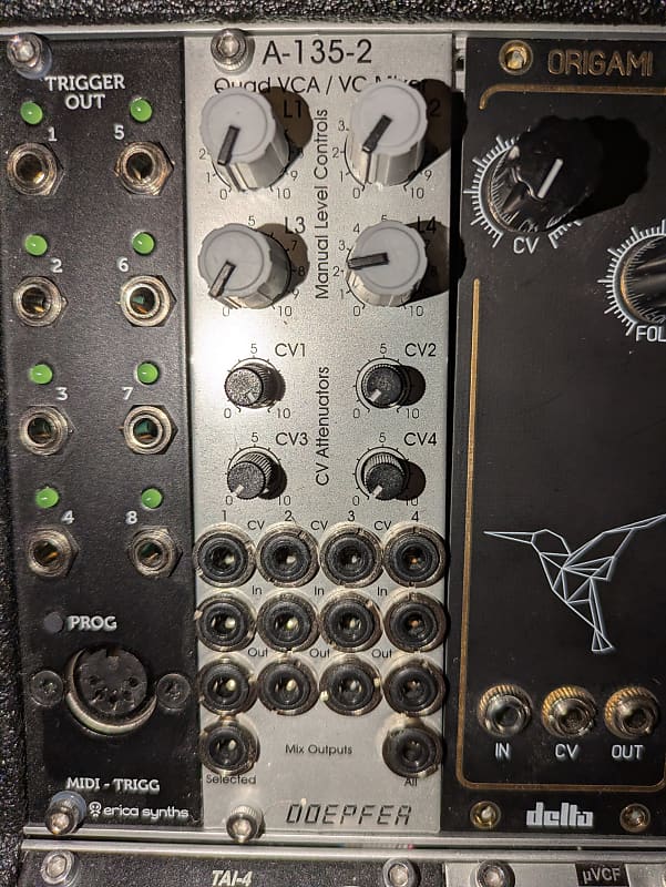 Doepfer A-135-2 Quad VCA / VC Mixer