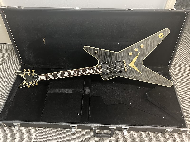 【希少】DEANディーン BLACK GOLD ML エレキギター Dean ML Black Gold 2006 - Trans black | Reverb