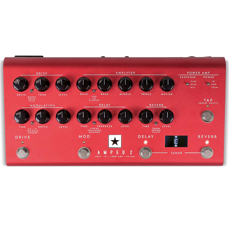 Mint Blackstar Amps AMPED 2 100-Watt Pedal Board Guitar Amplifier image 1