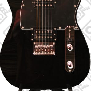 Dean Guitars NV CBK NashVegas Hum Hum Solid-Body Electric Guitar, Clasic Black image 3