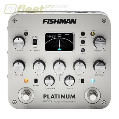 Reverb.com listing, price, conditions, and images for fishman-pro-eq-platinum