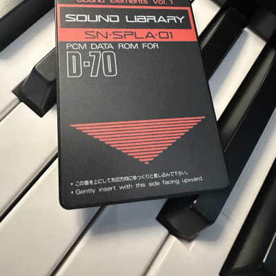 Roland SN-SPLA-01 mid-90's - Sound Elements Vol.1 For Roland D-70