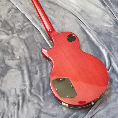 2000 Epiphone LPS-80 Les Paul Standard Japanese Domestic Market Rare Open Book Headstock Guitar + Cherry Sunburst Finish image 14
